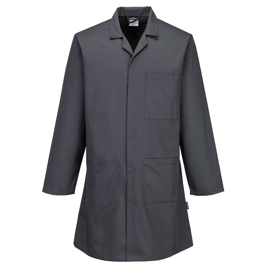 Camice da lavoro standard in policotone – Grigio