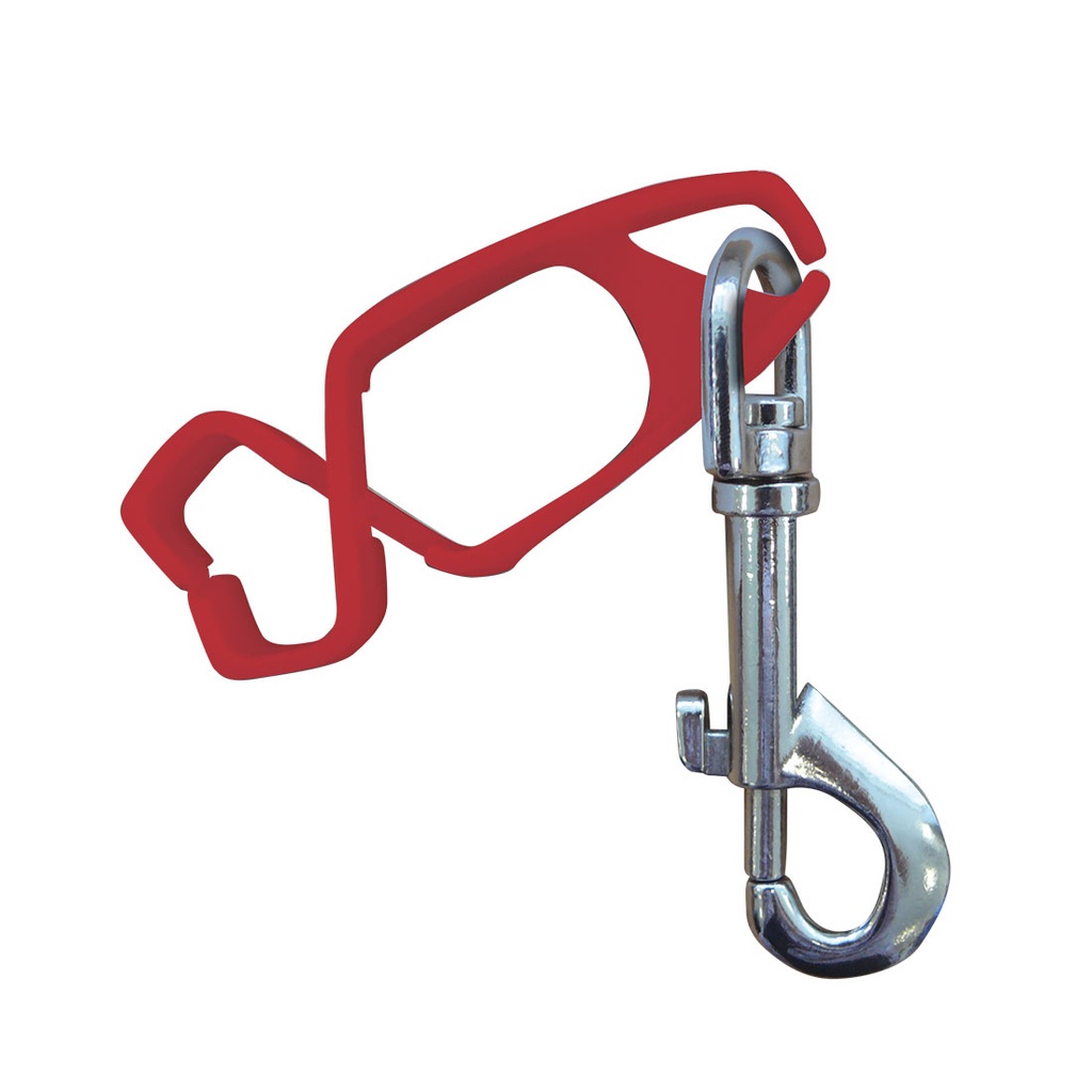 Clip per guanti (Pk40) – Rosso