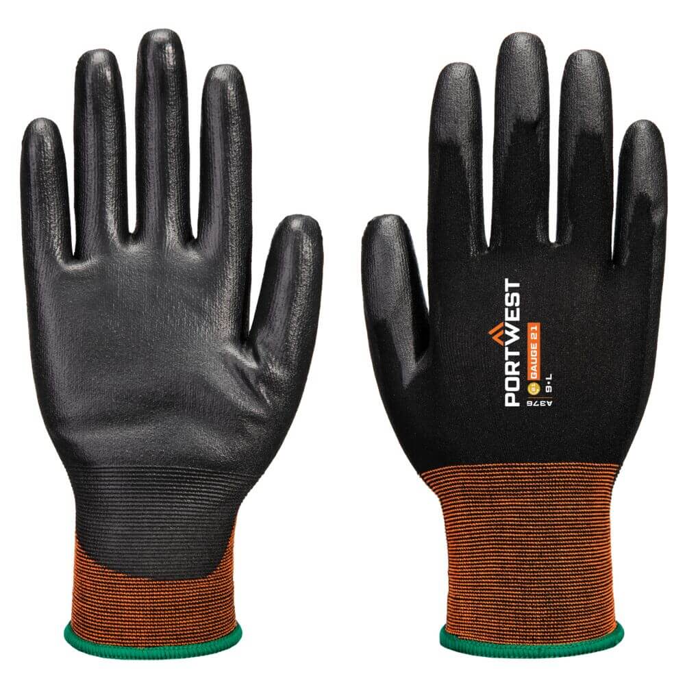 Guanti GP Grip 21 in PU – Nero