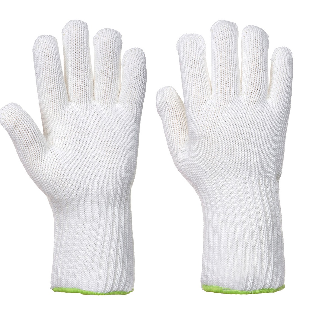 Guanti anticalore 250 °C senza cuciture ambidestri – Bianco