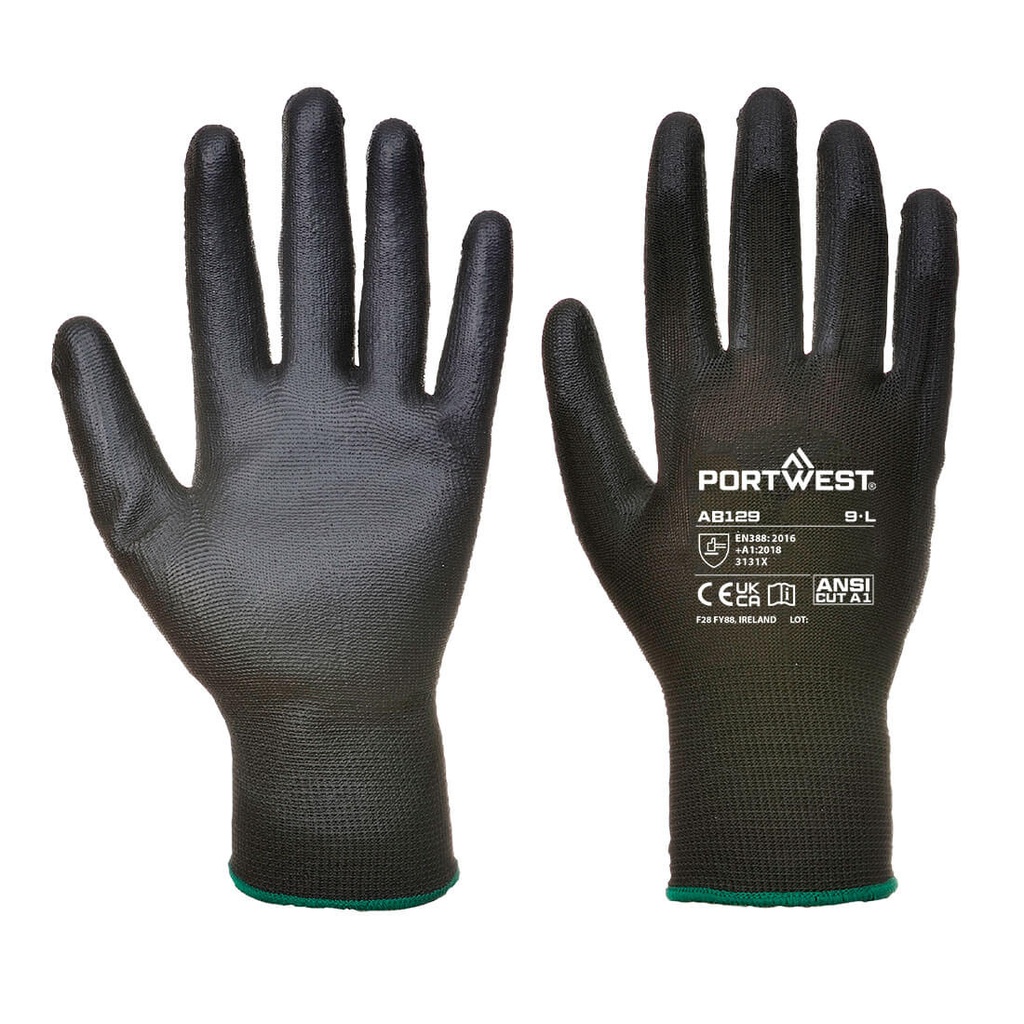 Guanto Palmo PU (288 paia) – Nero (K8R)