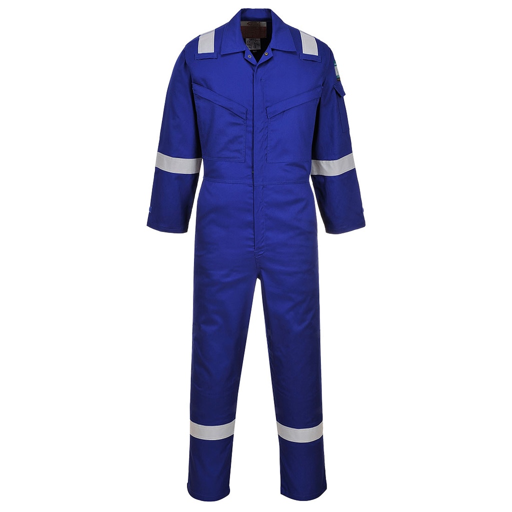 Tuta ignifuga antistatica leggera Araflame Work (arancione, rosso o royal) – Blu royal