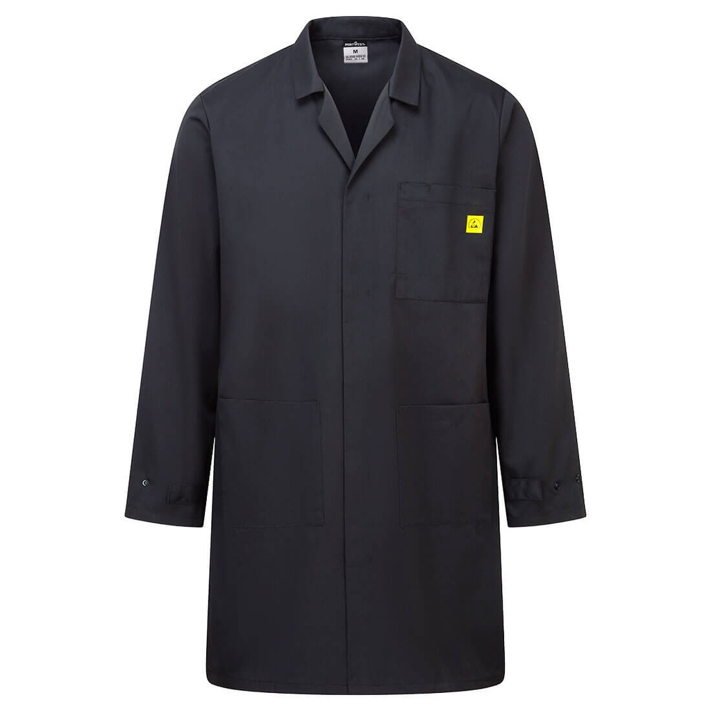 Camice antistatico ESD – Nero