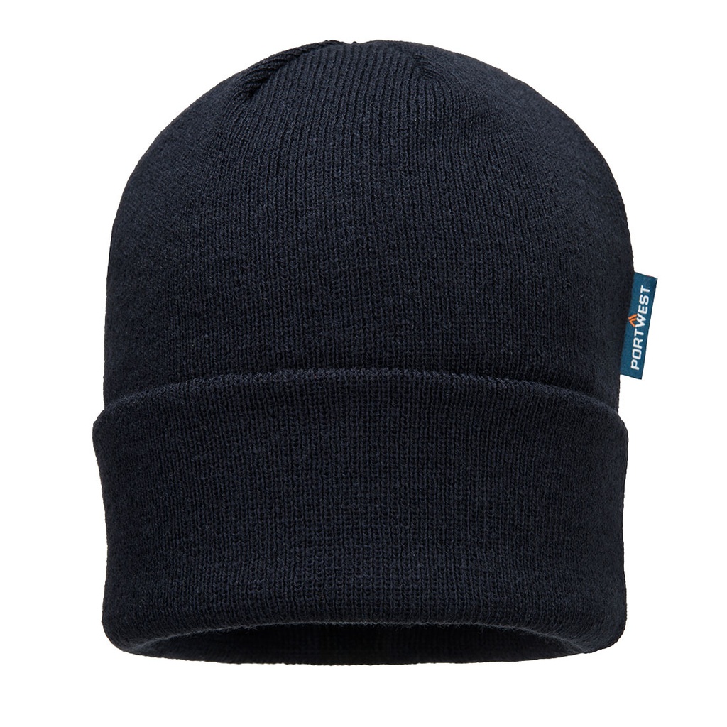 Berretto in maglia isolante – Blu navy