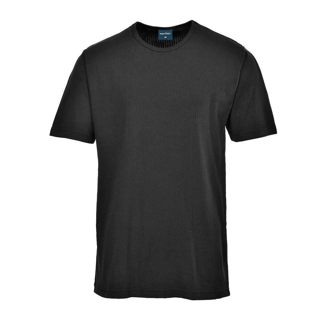 Maglia termica manica corta – Nero