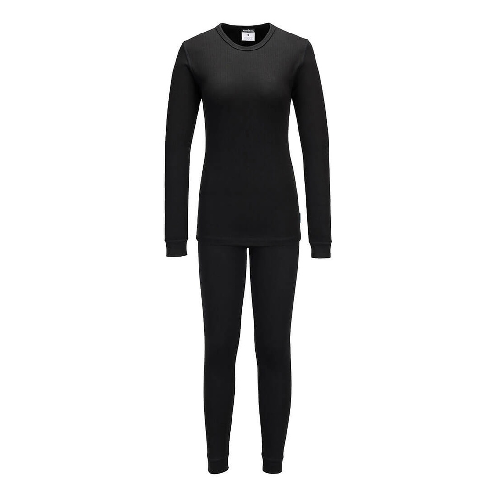 Set di strati base termici – Nero