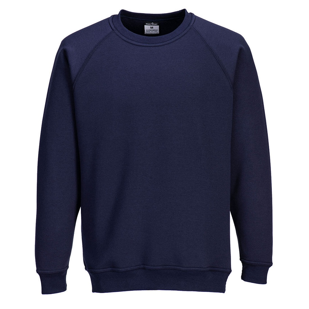 Felpa girocollo Roma – Blu navy chiaro