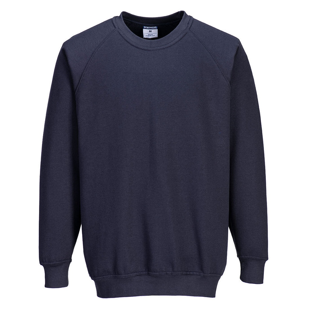Felpa girocollo Roma – Blu navy
