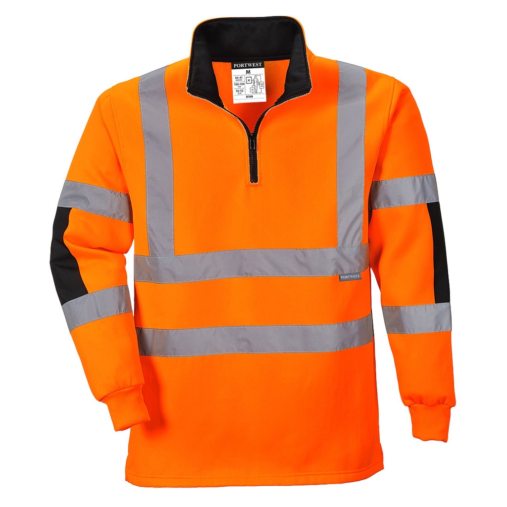 Felpa Rugby Xenon Hi-Vis – Arancione