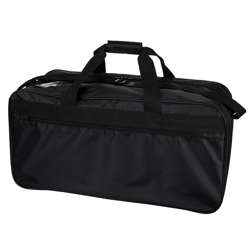 Borsone Holdall con porta badge – Nero