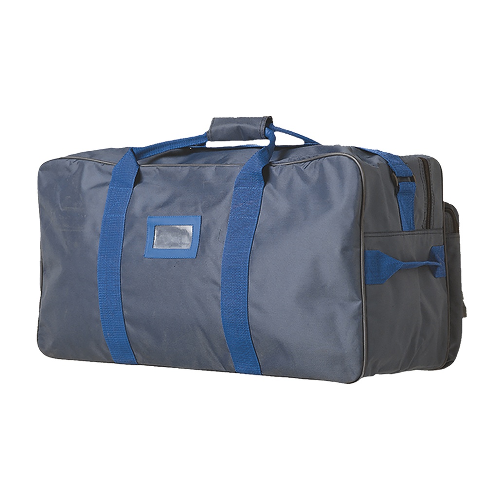 Borsone Holdall con porta badge – Blu navy chiaro