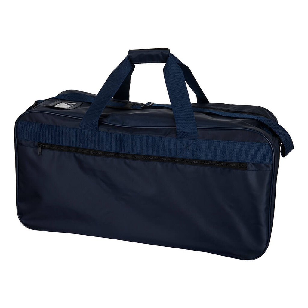 Borsone Holdall con porta badge – Blu navy