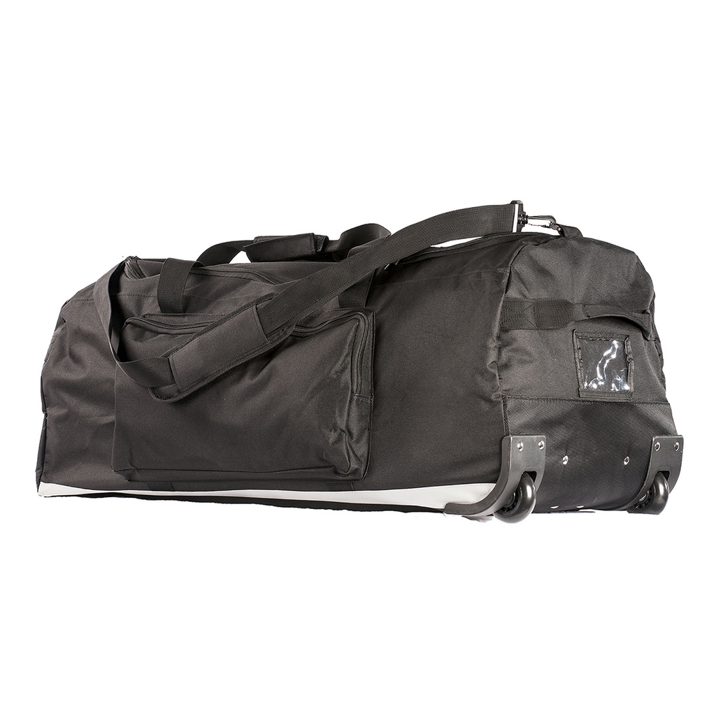 Borsa trolley da viaggio a tre scomparti – Nero