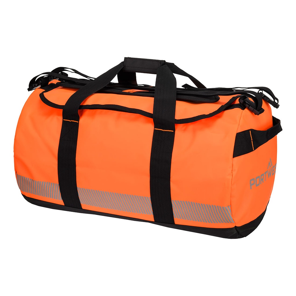 Borsa impermeabile alta visibilità in PVC – Arancione