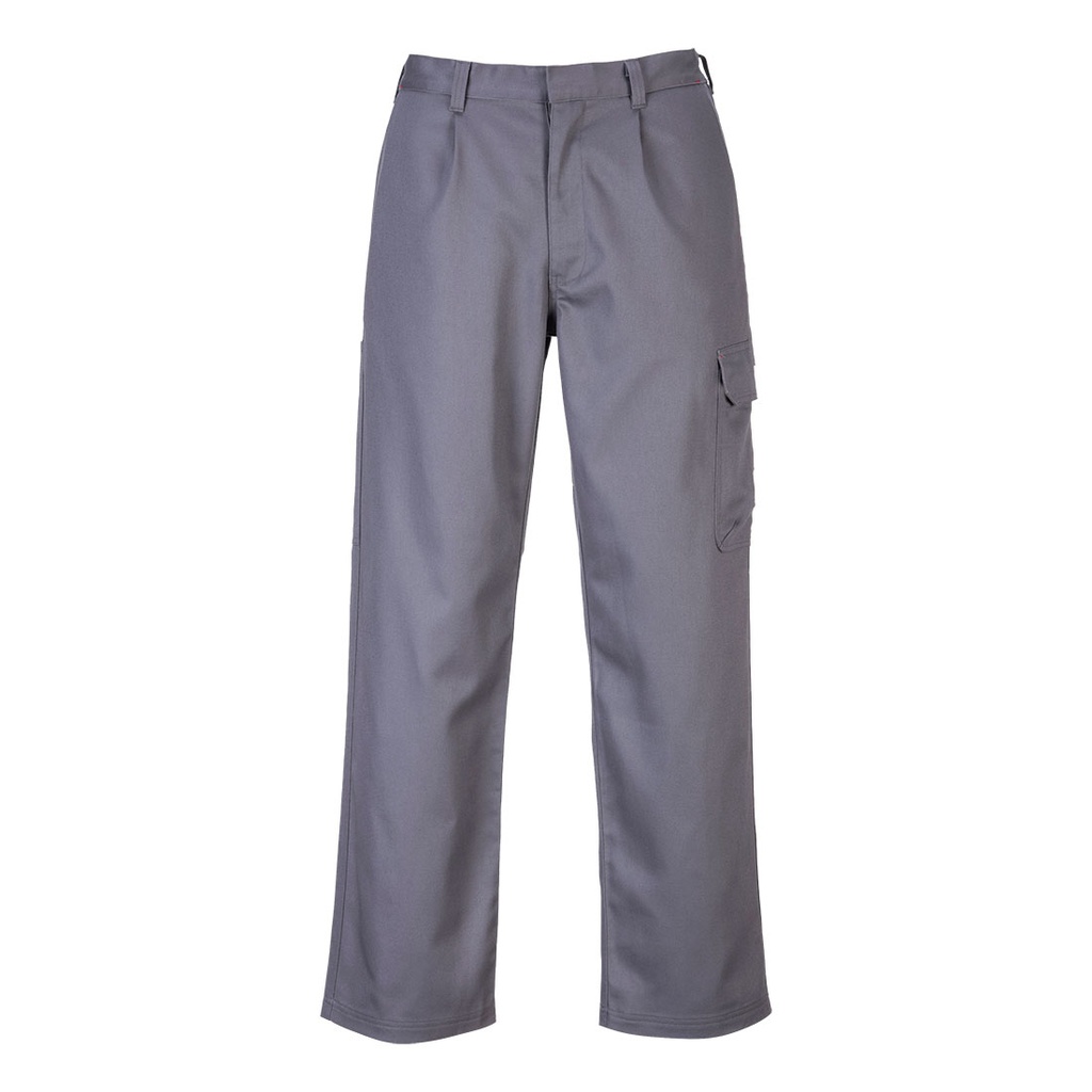 Pantaloni cargo ignifughi per saldatura Bizweld Work – Grigio