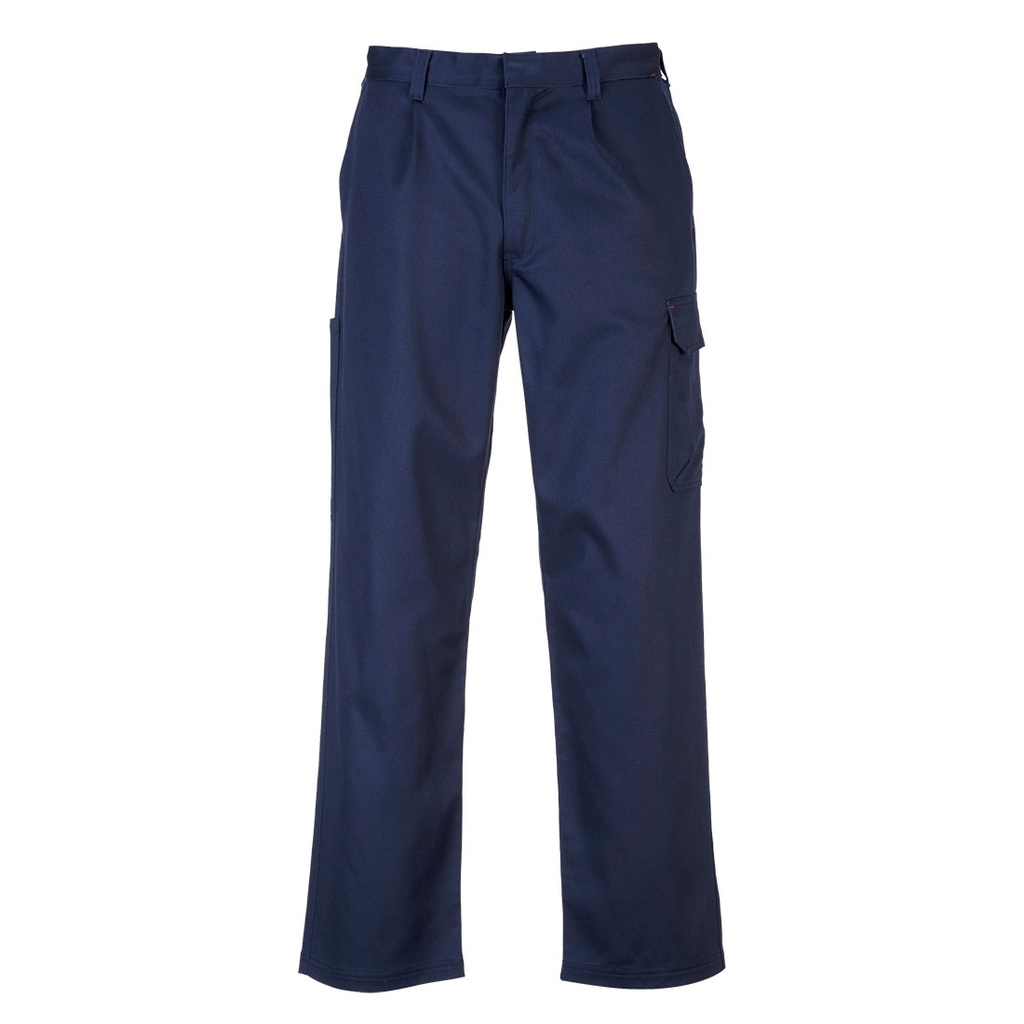 Pantaloni cargo ignifughi per saldatura Bizweld Work – Blu navy