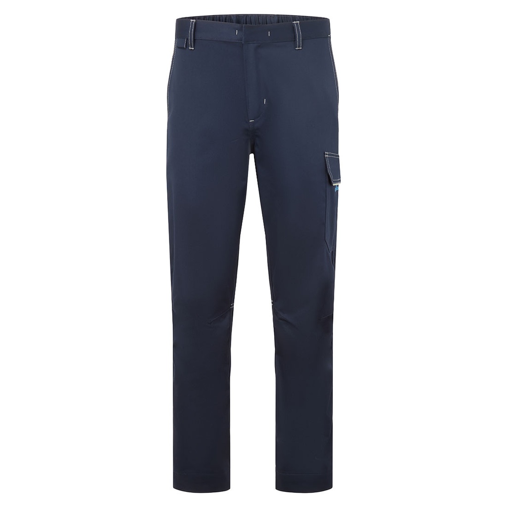 Pantaloni ignifughi per saldatura Bizweld Work slim fit – Blu navy