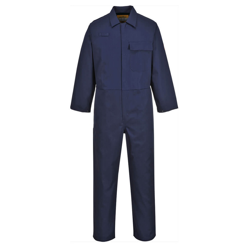 Tuta ignifuga per saldatura Bizweld Work Safe-Welder – Blu navy