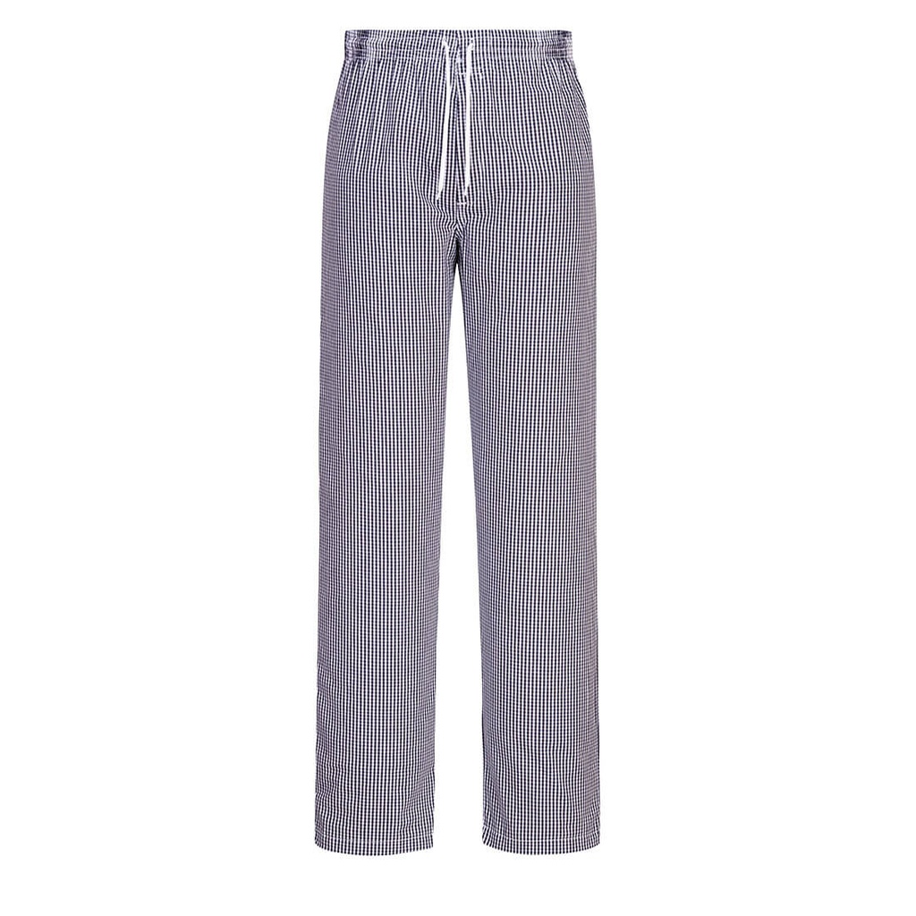 Pantaloni da cuoco Bromley – Quadri blu