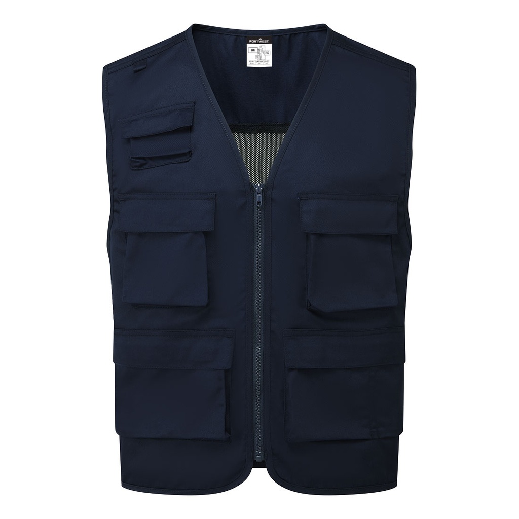 Gilet da lavoro multitasche – Blu navy