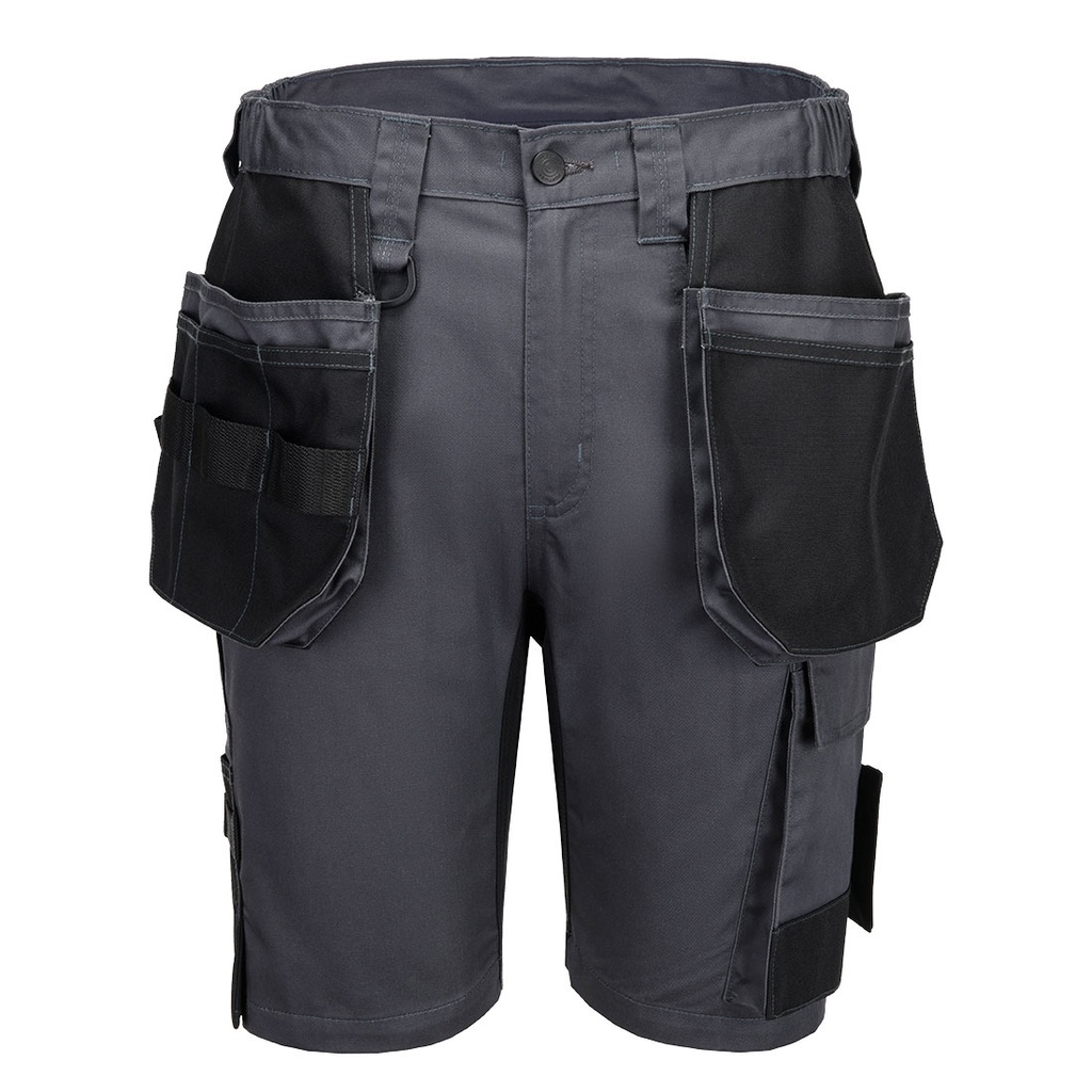 Pantaloncini WX2 Eco Craft con tasche holster – Grigio metallo