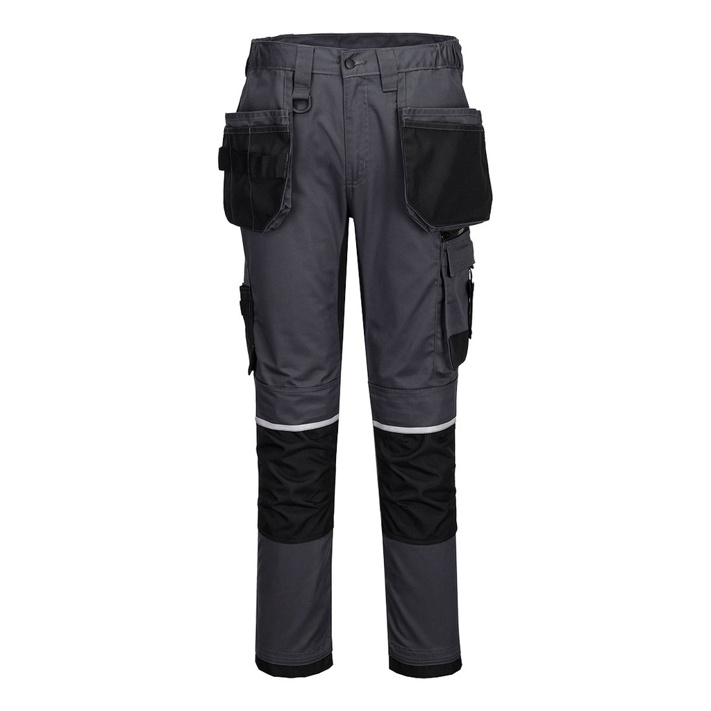 Pantaloni WX2 Eco Craft con tasche holster – Grigio metallo