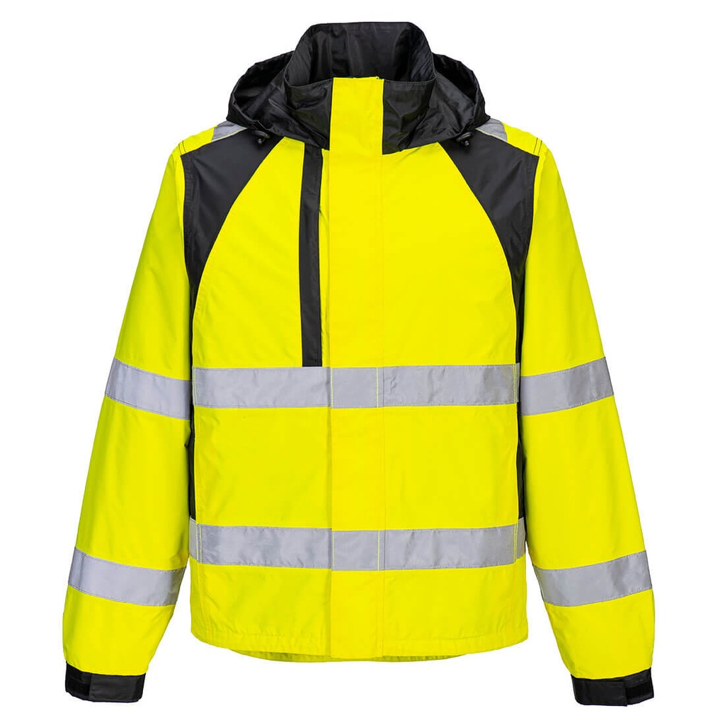 Giacca antipioggia Hi-Vis Eco WX2 – Giallo/nero