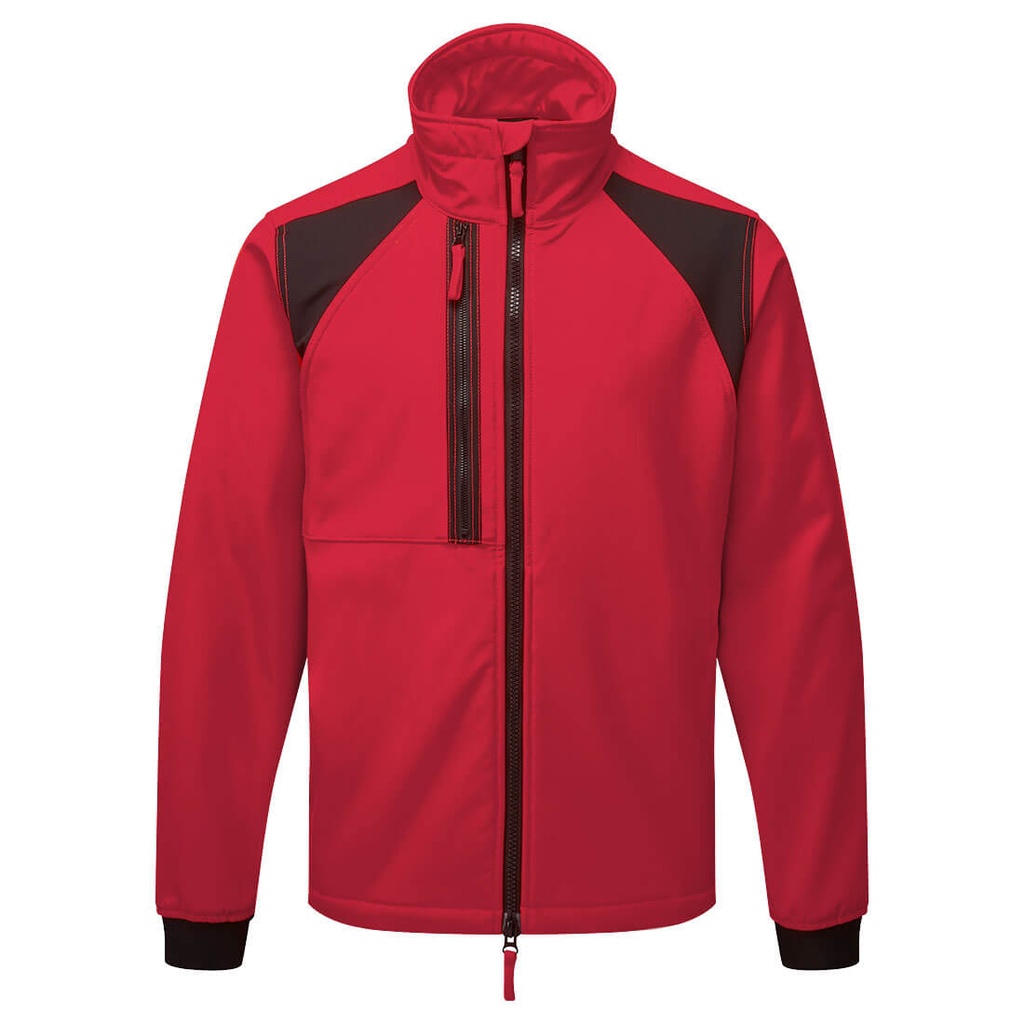 Giacca softshell WX2 Eco (2 strati) – Rosso scuro