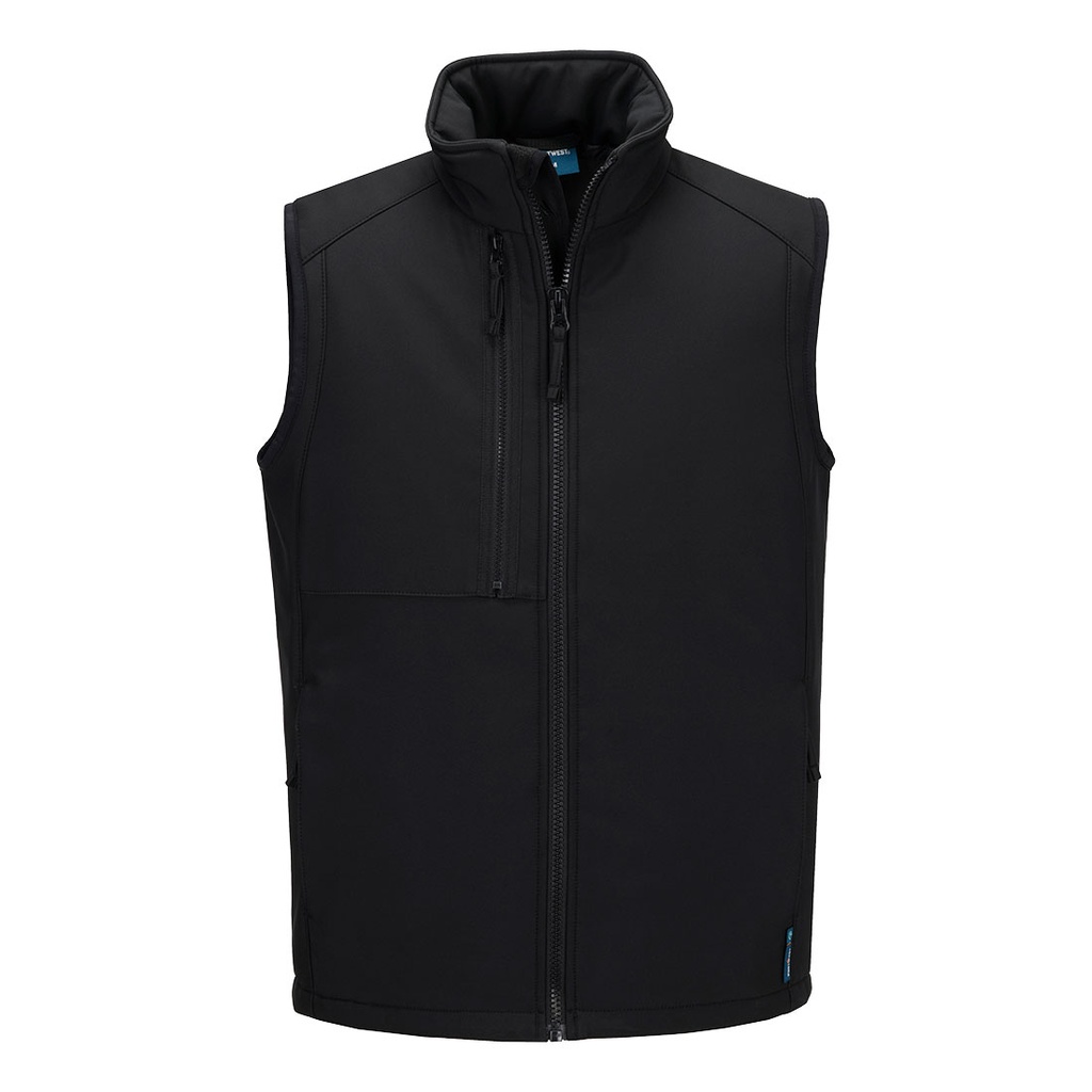 Gilet softshell imbottito WX2 Eco (2 strati) – Nero