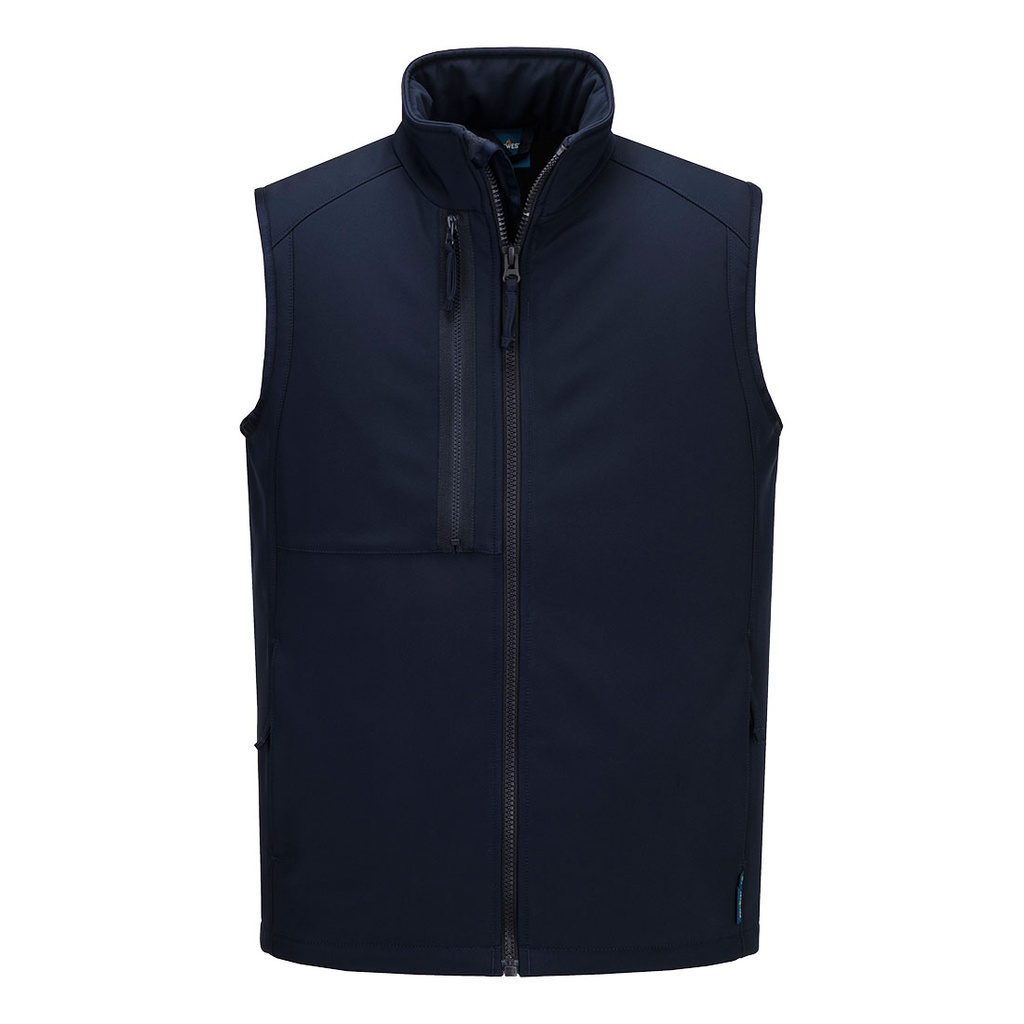 Gilet softshell imbottito WX2 Eco (2 strati) – Blu navy