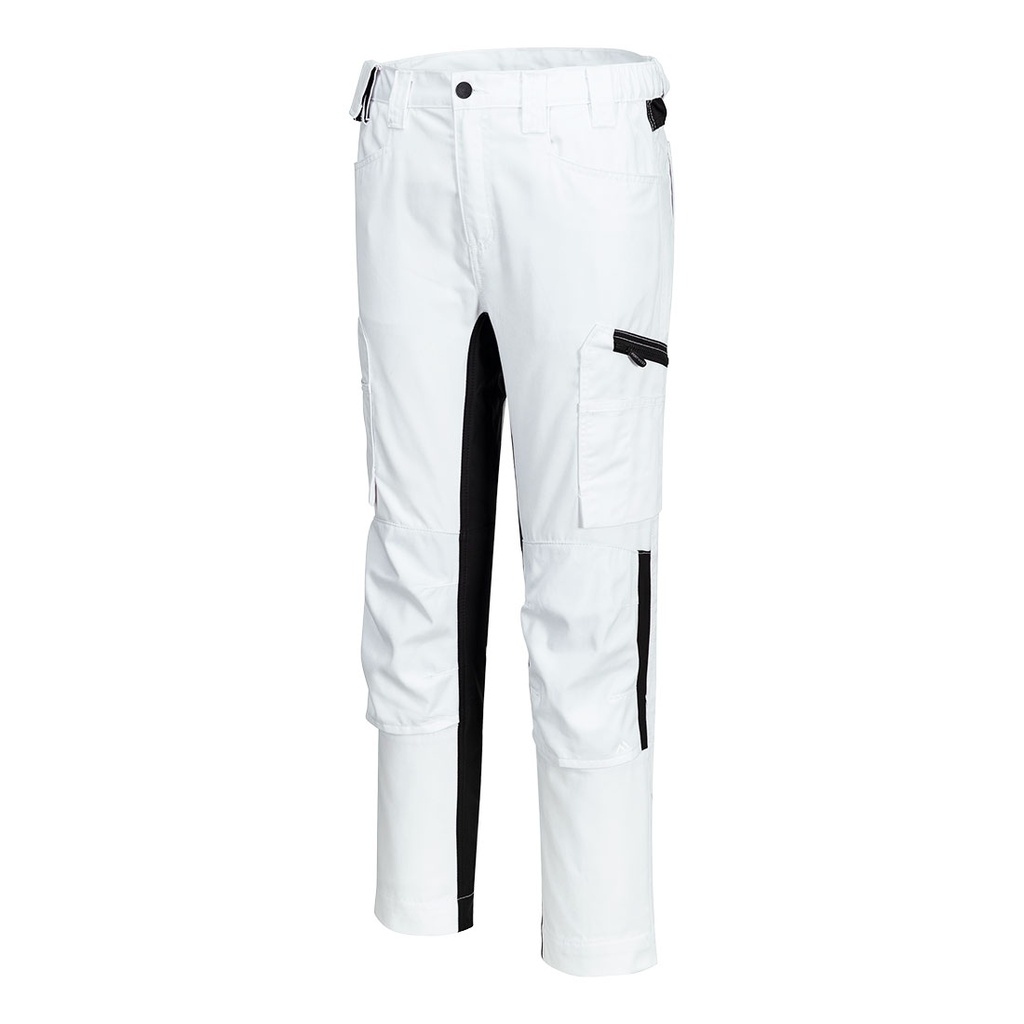 Pantaloni da lavoro elasticizzati WX2 Eco Trade – Bianco