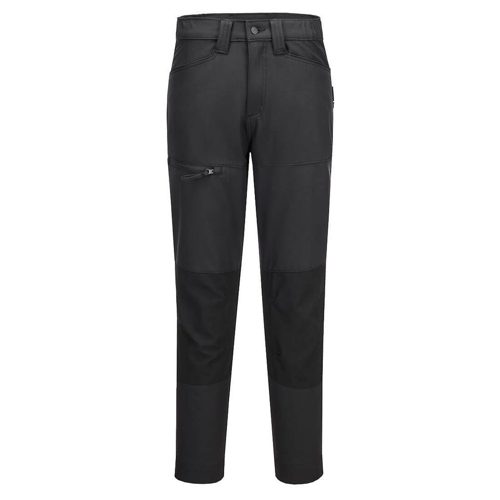 Pantaloni da lavoro elasticizzati da donna WX2 Eco Service – Nero
