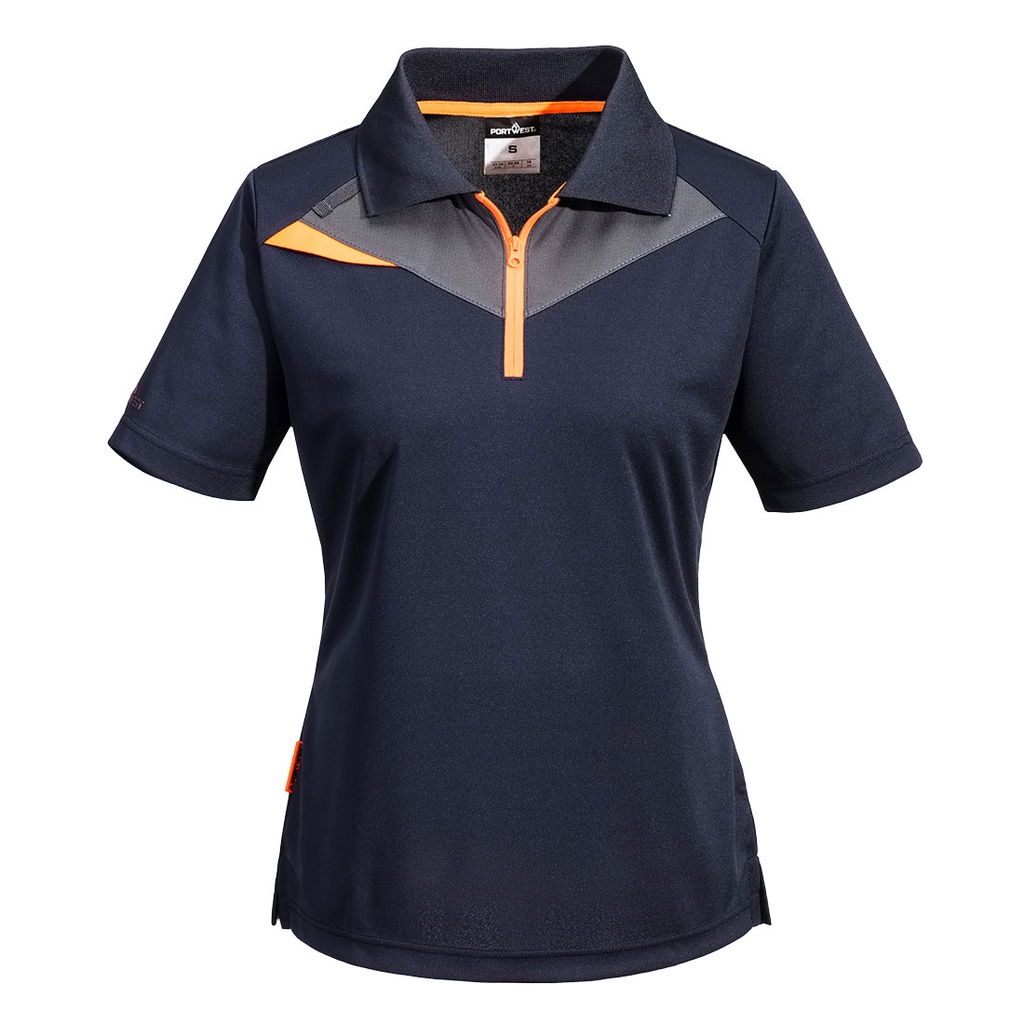 Polo da donna manica corta DX4 – Blu navy