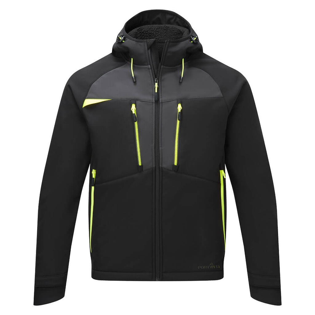 Giacca softshell invernale DX4 (3 strati) – Nero