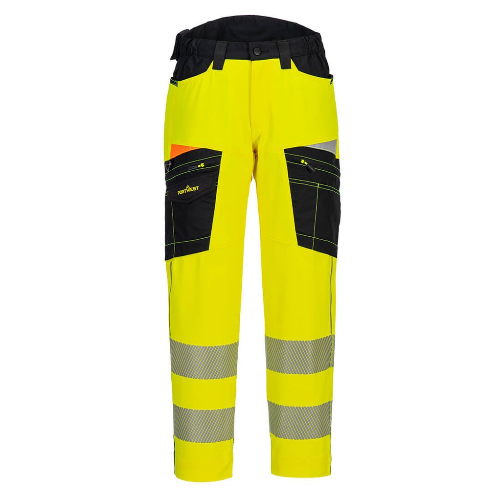 Pantaloni Service alta visibilità DX4 classe 2 – Giallo/nero