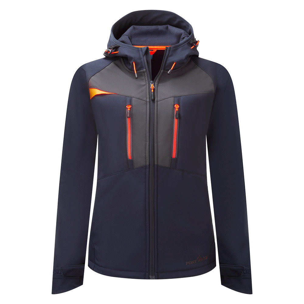 Giacca softshell da donna DX4 (3 strati) – Blu navy