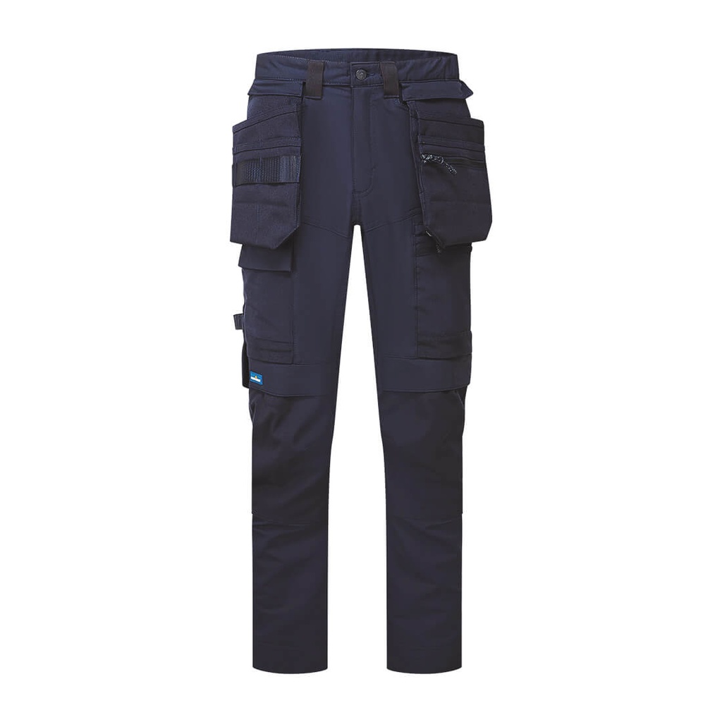 Pantaloni elasticizzati DX4 Evolution con tasche holster staccabili – Blu navy