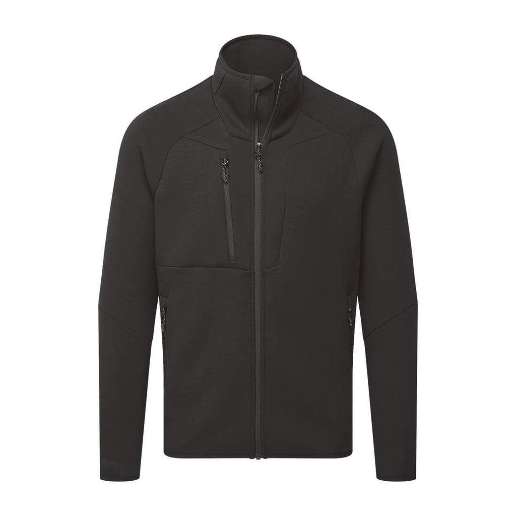 Felpa con zip DX4 Evolution – Nero