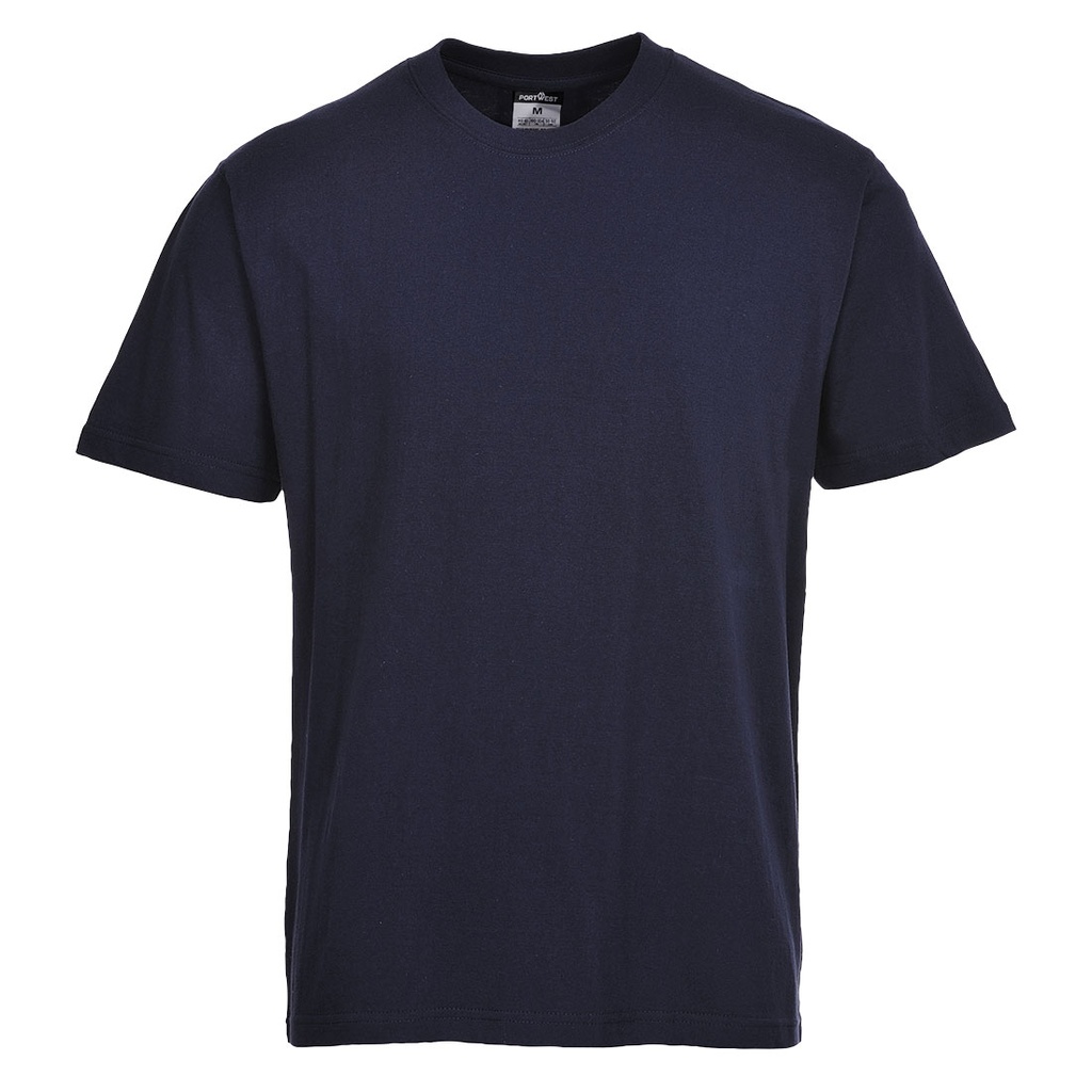 T-shirt manica corta ES1 Essential in cotone – Blu navy