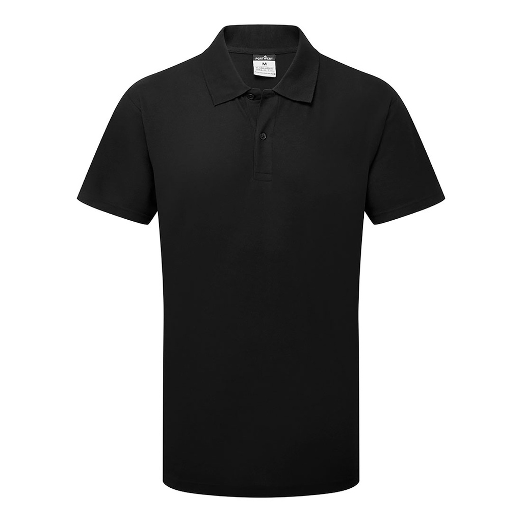 ES1 Essential Polo M/C – Nero