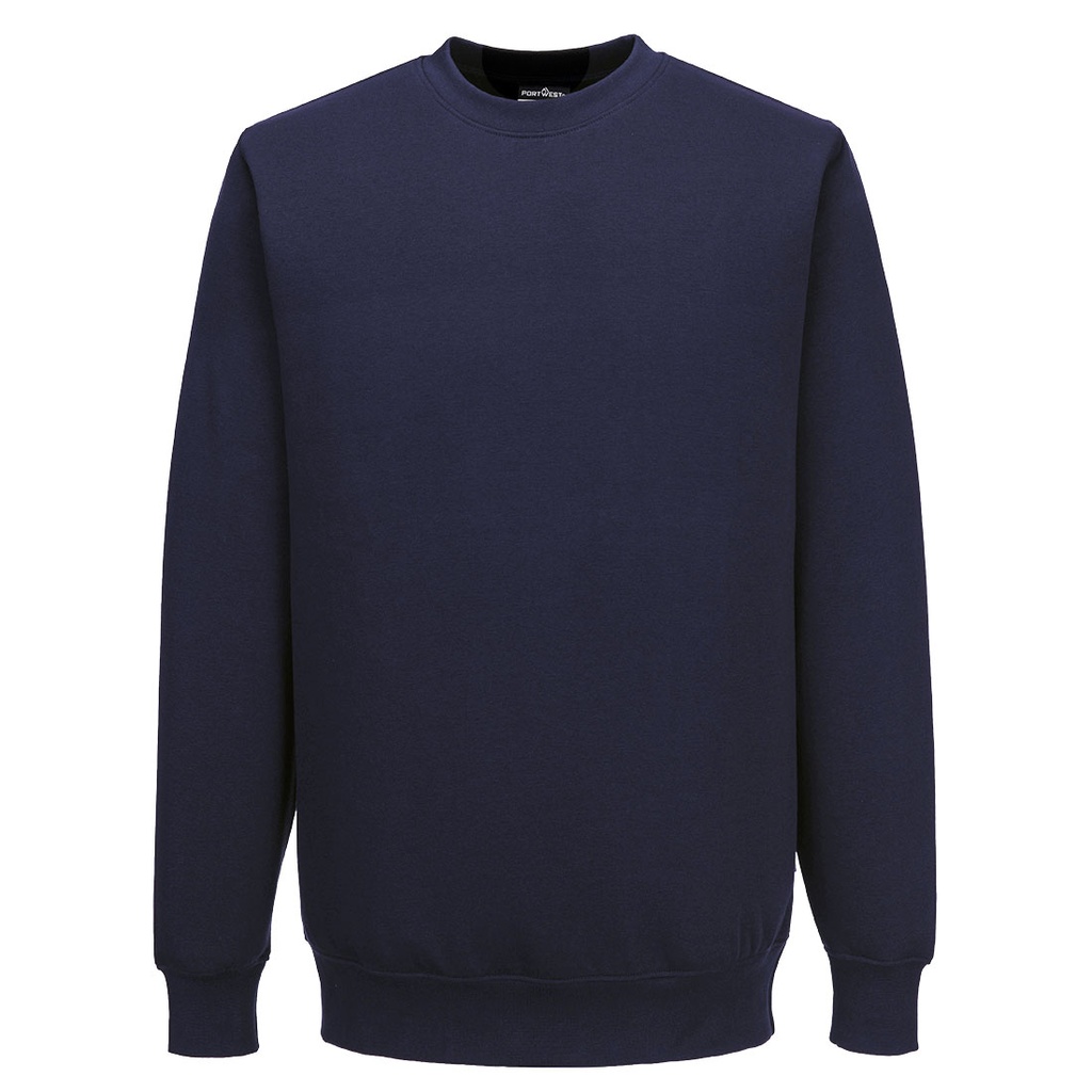 Felpa girocollo ES1 Essential – Blu navy