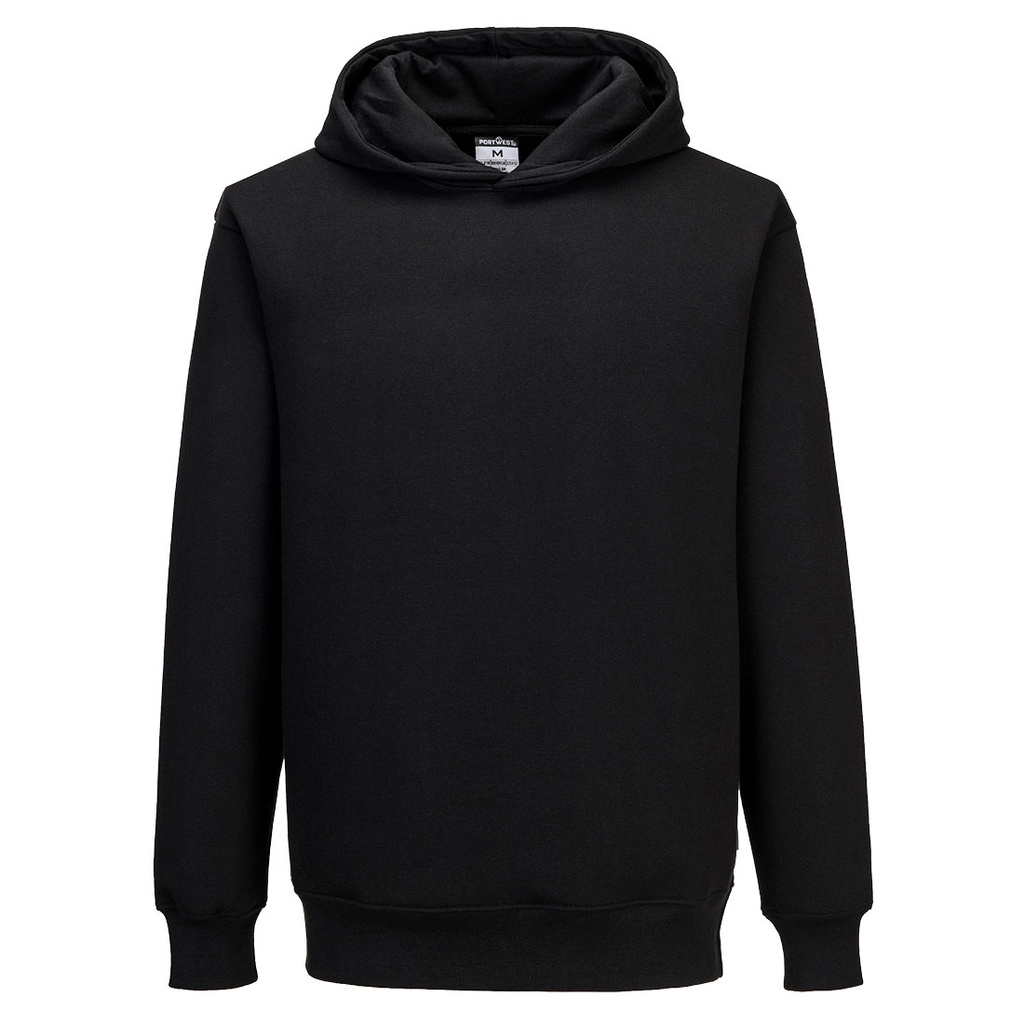 Felpa con cappuccio ES1 Essential – Nero