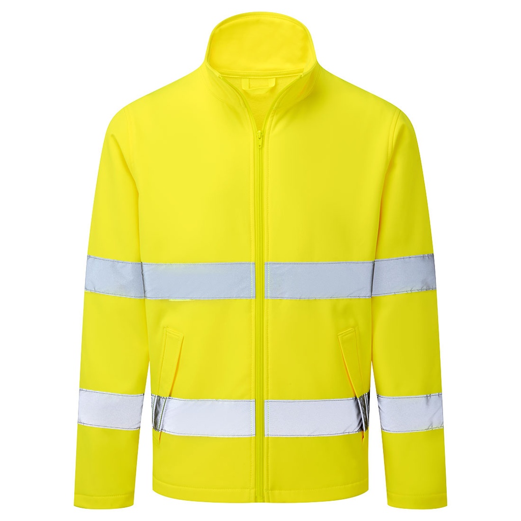 Giacca softshell alta visibilità ES1 Essential (2L) classe 2/3 – Giallo