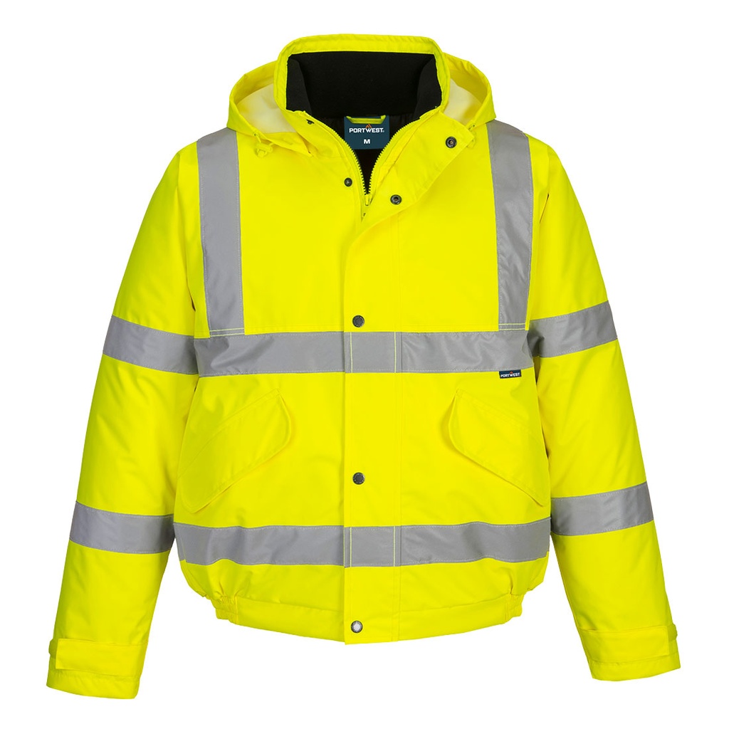 Giubbotto bomber invernale alta visibilità ES1 Essential classe 3 – Giallo