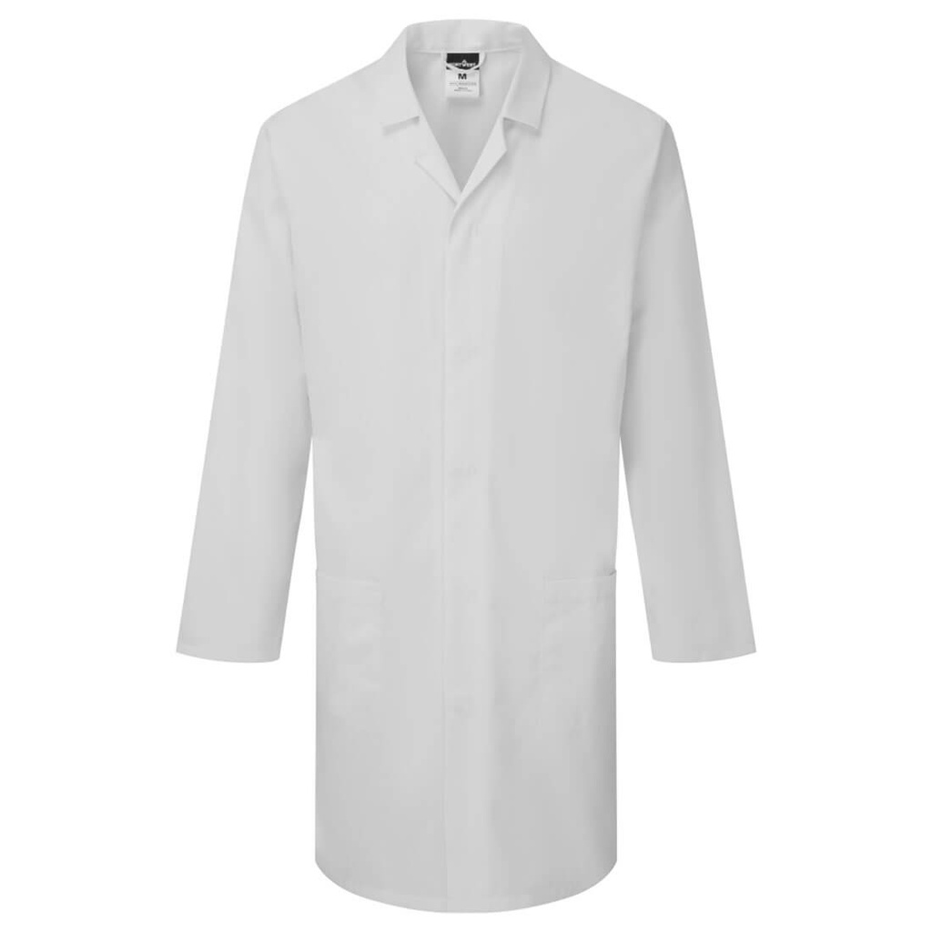 Camice da laboratorio ES1 Essential – Bianco