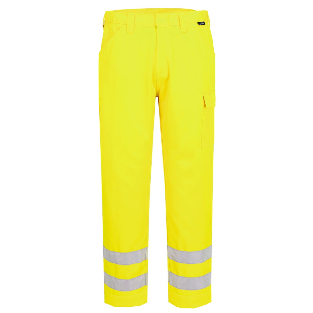 Pantaloni Combat alta visibilità ES1 Essential classe 2 – Giallo