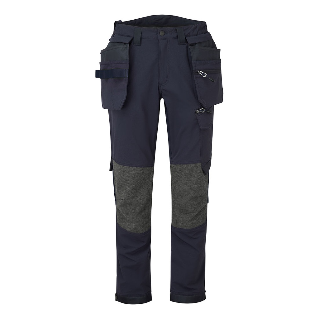 Pantaloni elasticizzati EV4 con tasche holster staccabili – Blu navy