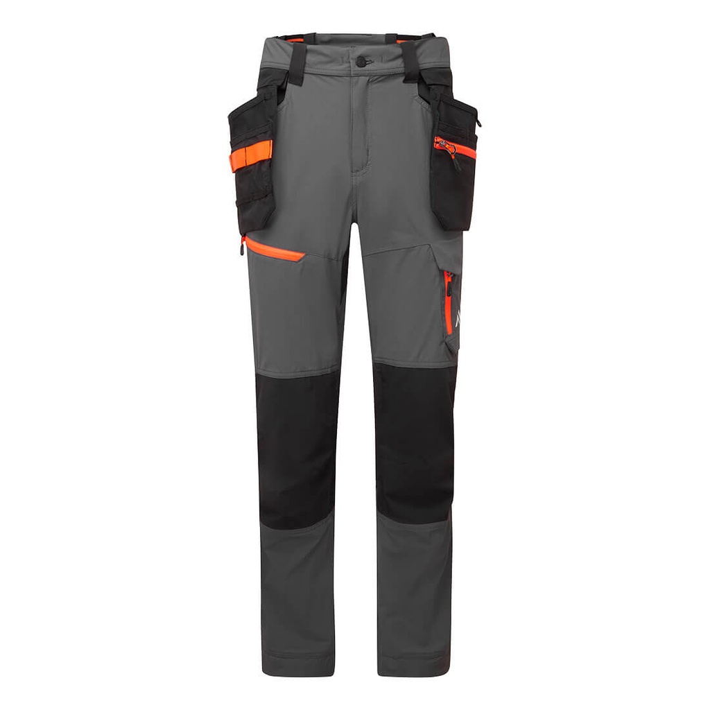 Pantaloni leggeri EV4 con tasche holster staccabili – Grigio metallo