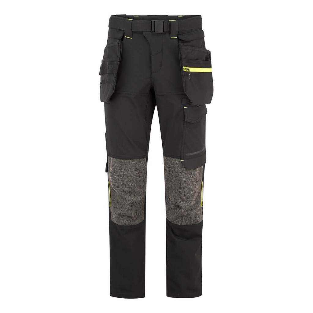 Pantaloni idrorepellenti EV4 con tasche holster – Nero