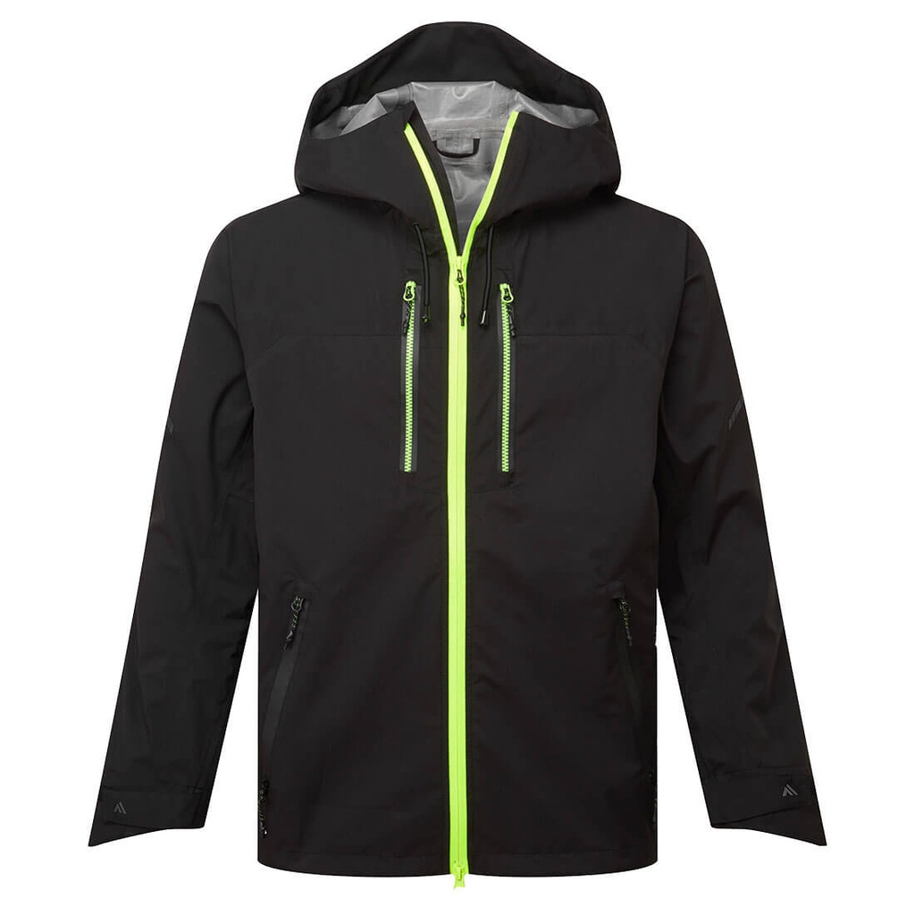 Giacca shell impermeabile EV4 (3 strati) – Nero